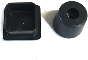 Spare Tire Carrier Plug & Bumper Kit for Jeep CJ 1976-1986 CJ7, CJ8, Willys, Scrambler, Wrangler