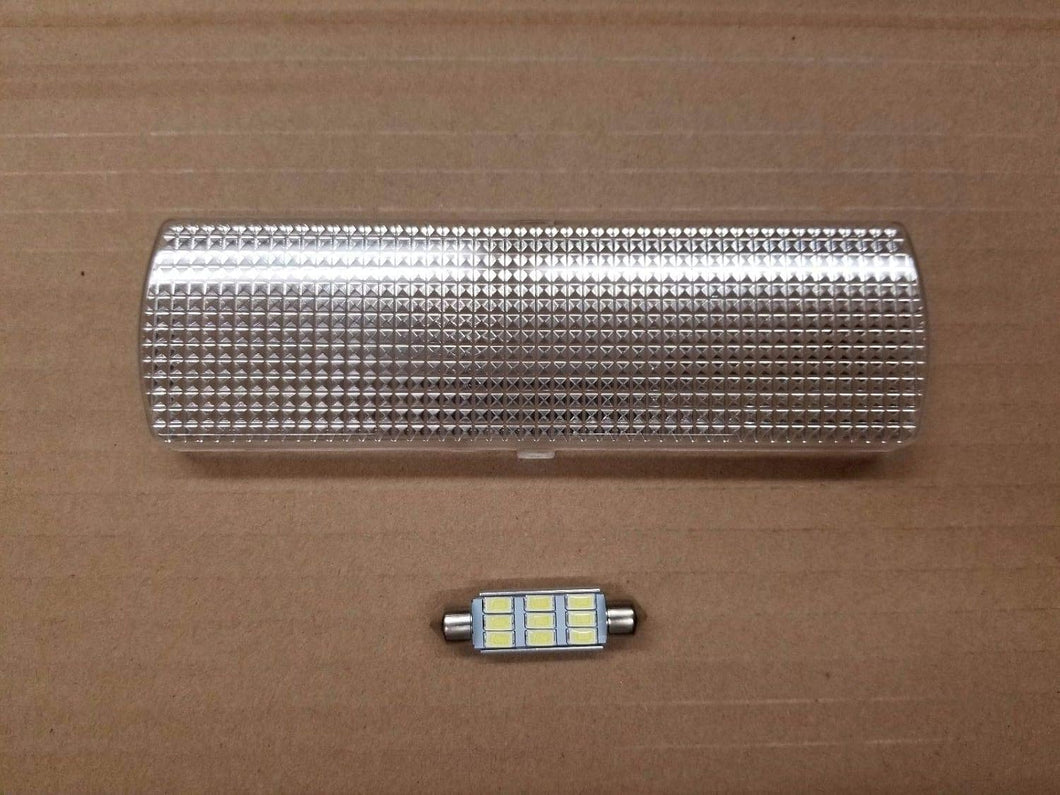 Clear Dome Cover Lens & LED Light for Jeep Wrangler TJ, YJ, CJ7 Hard Top