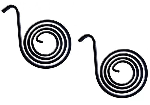 (2) Universal Spiral Torsion Flat Spring for Mountain Tarp K1099 Dump Truck