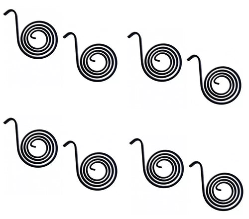 8 Pack Universal Flat Coil Spring for Dump Truck Tarp System Replaces Buyers 3011876 - Heavy Duty Torsion Spiral