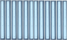 (12) Pc 3" x 48" Boat Trailer Bunk Slide Rail Slick Glide for AmeraTrail Venture