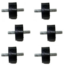 (6) Fender Deck Isolator Mounts for 9213K29 9376K52 Neoprene for John Deere