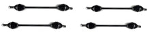 (4) Left and Right Rear CV Joint Axles for Can-Am 2018-2022 Maverick X3 R Turbo
