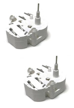 (2) VDO Metal Shaft STEPPER MOTOR for Mercedes Benz Gauge Cluster Temp RPM Speed