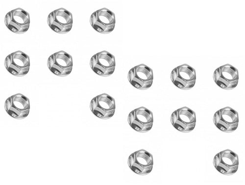 (16) Wheel Flange Nuts 3/8