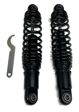 Black 13" Rear Suspension Shocks for 2018-2023 Harley Davidson CVO Road Glide