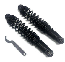 Black 13" Rear Suspension Shocks for 1984-2023 Harley Davidson Touring Models