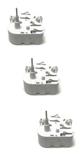 (3) VDO Metal Shaft STEPPER MOTORS for Audi Gauge Cluster Fuel Temperature Speed