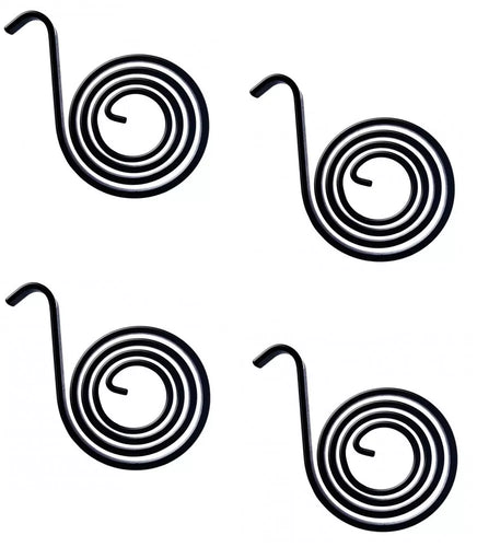 4 Pack Universal Flat Coil Spring for Dump Truck Tarp System Replaces Buyers 3011876 - Heavy Duty Torsion Spiral