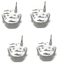 (4) VDO Metal Shaft STEPPER MOTOR for Volvo Gauge Cluster Fuel Temp RPM Speed