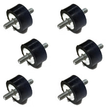 (6) Fender Deck Isolator Mounts for John Deere 322 330 332 Lawn Garden Tractor