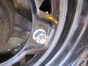Wheel Stud 3/8" and Nut 3/8"-24 for Polaris 1995-1998 Magnum 425 1999 Worker 500
