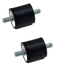 (2) Rubber Isolation Mounts for Air Intake Anti Vibration Dampner Cold Short Ram