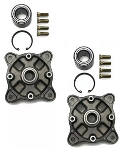 (2) Front Wheel Hubs, Bearings for Polaris 2014 2015 Sportsman ACE 570 2005 MV7