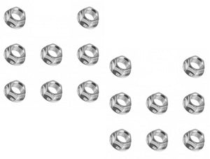 (16) Wheel Flange Nuts 3/8"-24 for Polaris 2016-2019 2021 Ranger Crew 570-4 ATV