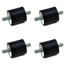 (4) Rubber Isolation Mounts for Air Intake Anti Vibration Dampner Cold Short Ram