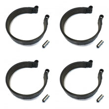 (4) 4" BRAKE BAND with PIN for Manco 1492, 1036, 4316 Model 415-311 Go Kart Cart