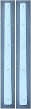 (2) 3" x 48" Boat Trailer Bunk Slide Rail Slick Glide for TrailMaster Genesis