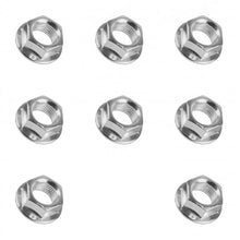(8) Wheel Flange Nut 3/8"-24 for Polaris 2010-2014 Ranger Crew 800 RZR 4 800 ATV