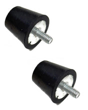 (2) 3/4" Stud 5/16-18 Suspension Rubber Bump Stops Axle Snubbers Jounce Bumpers