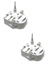 (2) VDO Metal Shaft STEPPER MOTORS for Audi Gauge Cluster Fuel Temperature Speed