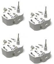 (4) VDO Metal Shaft STEPPER MOTOR for Mercedes Benz Gauge Cluster Temp RPM Speed