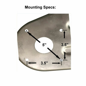 Torque Converter Mounting Plate with Bearing for 40 Series Go Kart Cart Buggy