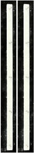 (2) 2" x 48" Boat Trailer Bunk Slide Rail Glide for EZ Loader Genesis Venture