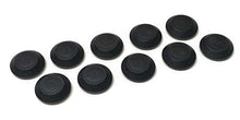 (10) 9/16" Inch Black Plastic Flush Mount Hole Plug - Sheet Metal Auto Body Panel