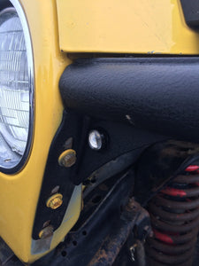 Bright Amber LED Custom Turn Indicators Signal for Jeep Tube Fenders Street Rod