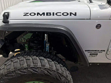 Jeep Hood Decals ZOMBICON zombie decals Vehicle Fit: Wrangler TJ JK XJ CJ YJ