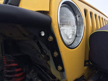 AMBER LED Front Turn Signal Kit for Tube/Flat Fenders replaces SmittyBilt Rugged Ridge Poison Spyder Genright