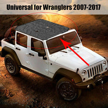 4 Door / 4Dr Jeep Wrangler JK JKU Unlimited Sun Shade Bimini Bikini Top Shield