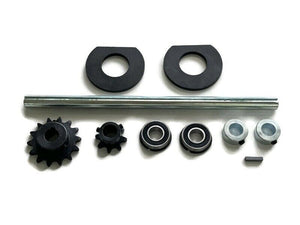 5/8" x 12" Complete Jackshaft Kit for Go Kart Cart / Mini Bike - 40/41/420 Chain