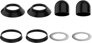 Golf Cart King Pin and Bushing Kit replaces OEM Yamaha 90201-156J2, 90334-19800