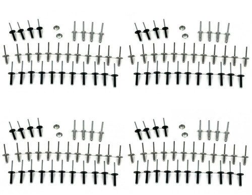 (4) Complete Golf Cart Body Rivet Hardware Kit for EZGO TXT 1994 & Up Gas Electric