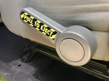 Pull to Eject Decal/Sticker Set for Jeep Wrangler JK, JKU, Sahara, Rubicon
