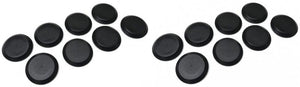16 Floor Pan DRAIN PLUGS - TJ Wrangler 97-06 SE Sport Sahara Rubicon X Unlimited