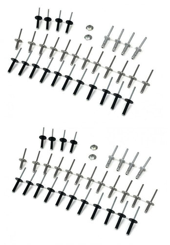 (2) Golf Cart Body Complete Rivet Hardware Kit replaces OEM Buggies Unlimited 8328
