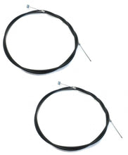 (2) 65" Clutch Brake Cable with 60" Housing for Motorcycle Custom Universal Chopper
