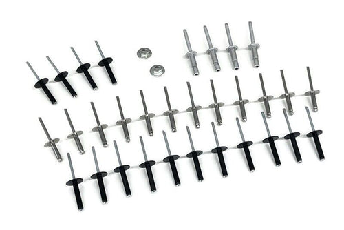 Golf Cart Body Rivet Hardware Kit replaces OEM EZGO Part 608456 for E-Z-Go EZ-Go