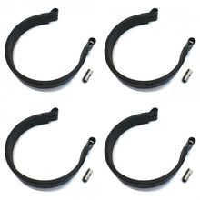 (4) 4.5 4 1/2" BRAKE BANDS & PINS replaces Manco Oregon Prime Line Stens Rotary