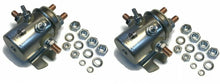 (2) 12V Continuous Duty 6 Terminal Switch Relay Solenoid for Golf Cart Car Buggy