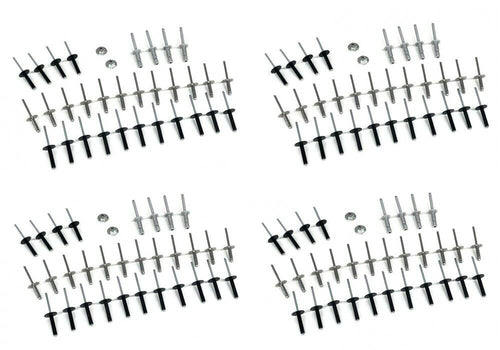 (4) Golf Cart Body Rivet Hardware Kit replaces EZGO Part 608456 for E-Z-Go EZ-Go
