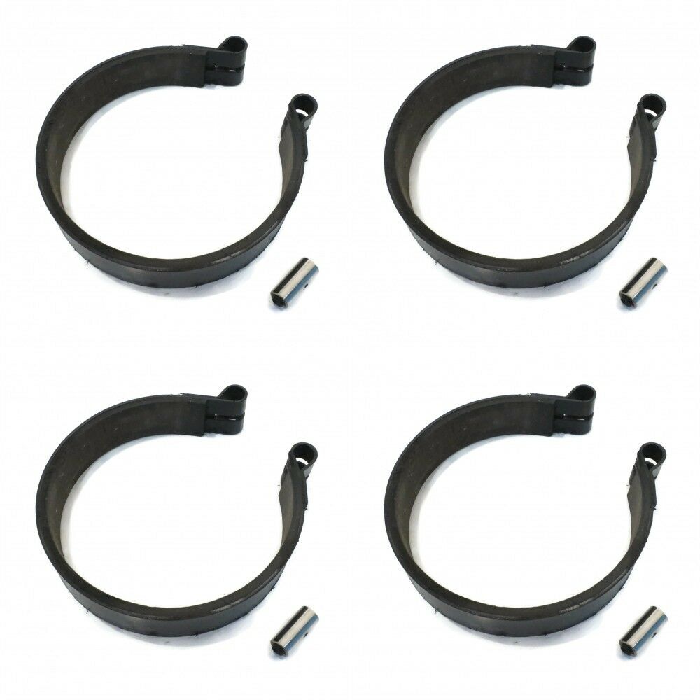 (4) 4 Inch BRAKE BAND with PIN for Go Kart Cart Go-Cart Minibike Mini Bike ATV 4