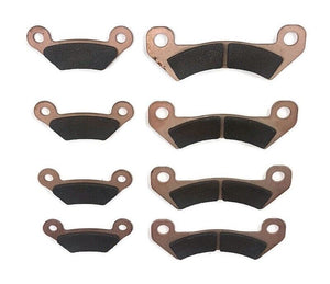 (2) Front & Rear Brake Pad for XUV 825i S4 850D 855D John Deere Gas Diesel Gator