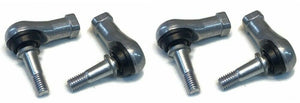 (4) Tie Rod Ends (Driver, Passenger Side) for EZGO TXT Golf Cart Years 2001 & Up