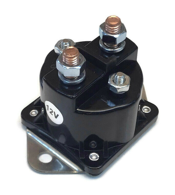 Winch Solenoid Relay 4 Terminal for WARN 72631, 28396 fit XD9000, XC9000i, 9.5ti