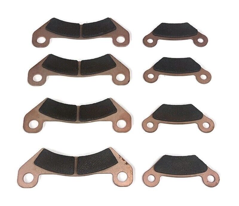 (2) Front Rear Brake Pad for A3 T Military 4x4 HPX615E HPX815E John Deere Gator