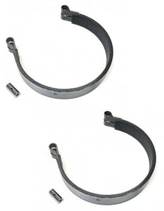(2) Brake Band & Pin fits 5" Drum for Tecumseh Briggs DuroMax Predator Engine